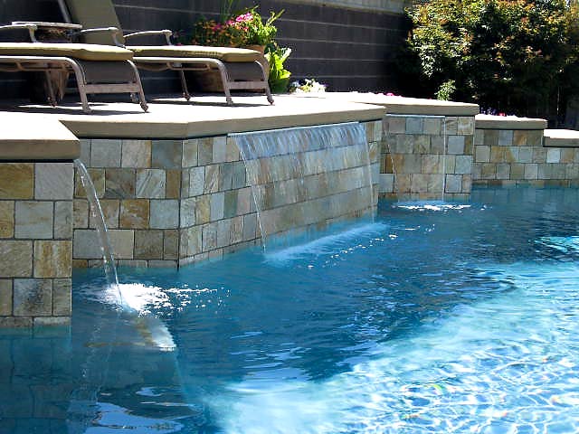 Raised decks with sheer descents in Roseville, Ca